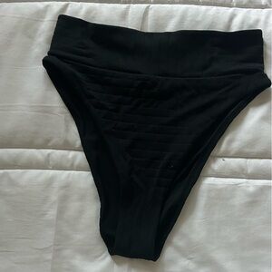 AERIE high waisted cheeky swim bottoms